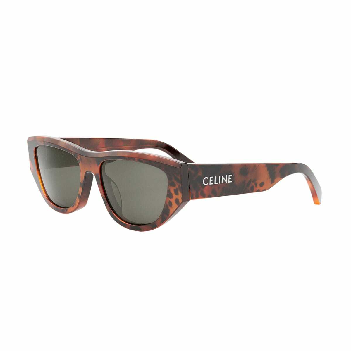 Celine Cl40278u Monochroms 99a Leopard Havana Sunglasses Celine display picture 1