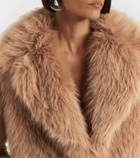 The Sei Faux fur bomber jacket