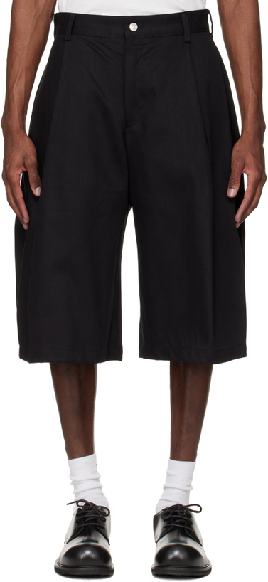 Photo: Seventh Black 440 Bermuda Denim Shorts
