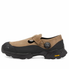 ROA Men's Pala Suede Vibram Sandal in Taupe