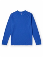 Outdoor Voices - FastTrack Waffle-Knit T-Shirt - Blue