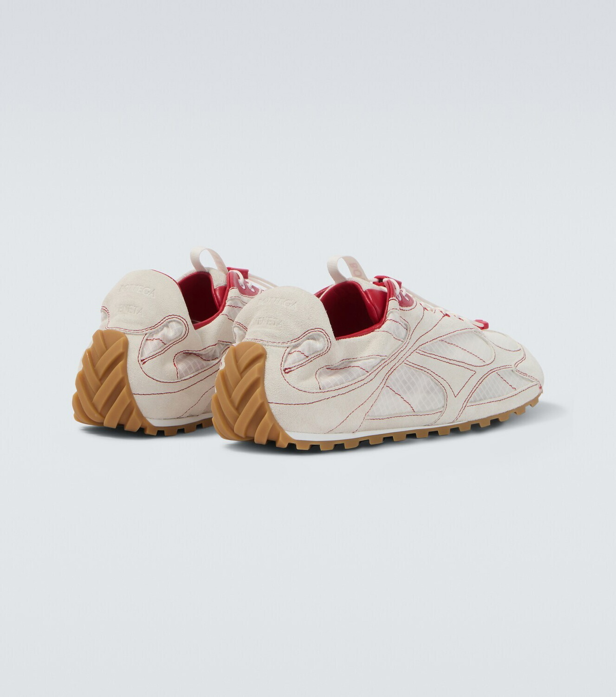 Bottega Veneta Orbit suede-trimmed sneakers
