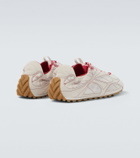 Bottega Veneta Orbit suede-trimmed sneakers