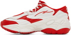 KANGHYUK White & Red Reebok Classics Edition DMX Run 6 Modern Sneakers