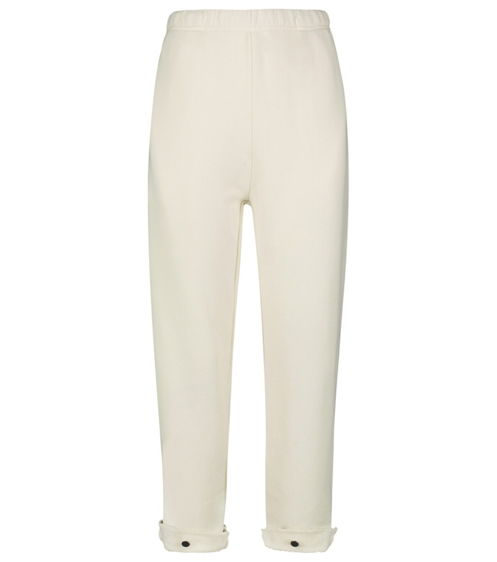 Photo: Les Tien - Cotton jersey straight sweatpants