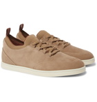 Loro Piana - Soho Walk Nubuck Sneakers - Brown