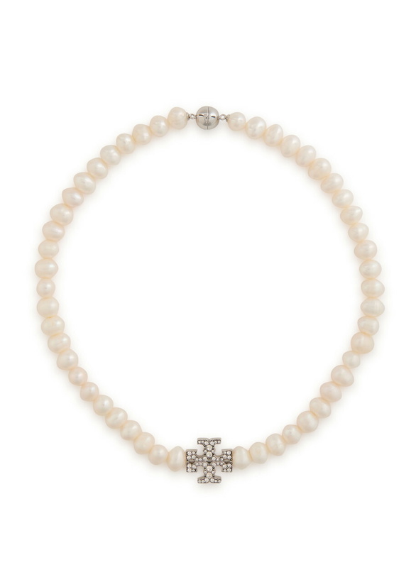 Photo: Tory Burch Kira Pearl Necklace - One Size