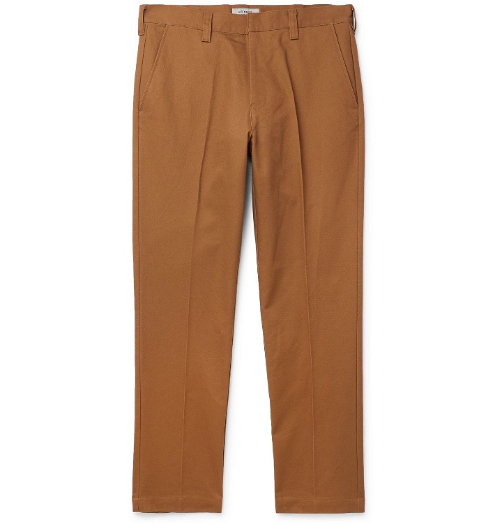 Photo: Carhartt WIP - Wacko Maria Logo-Appliquéd Cotton-Twill Trousers - Brown