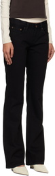 AGOLDE Black Low Rise Boot Jeans