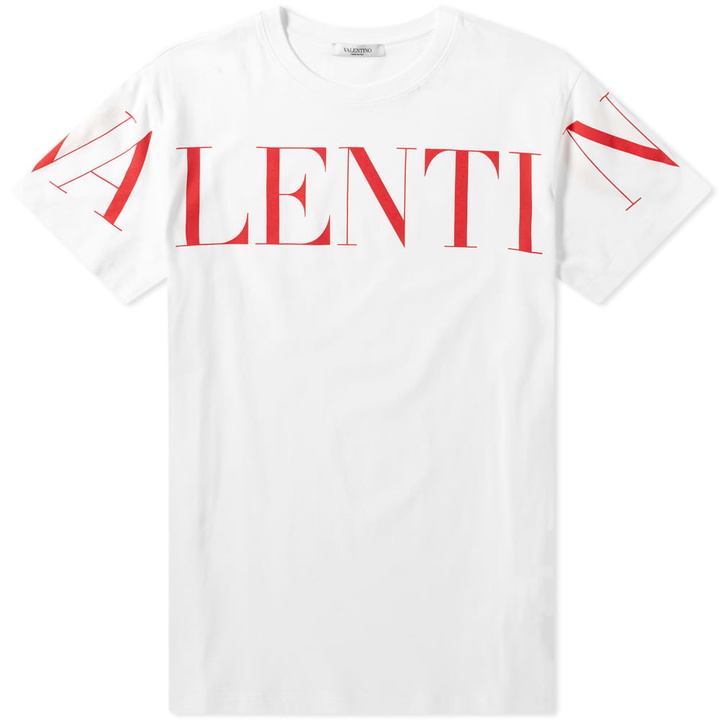 Photo: Valentino Large Logo Tee