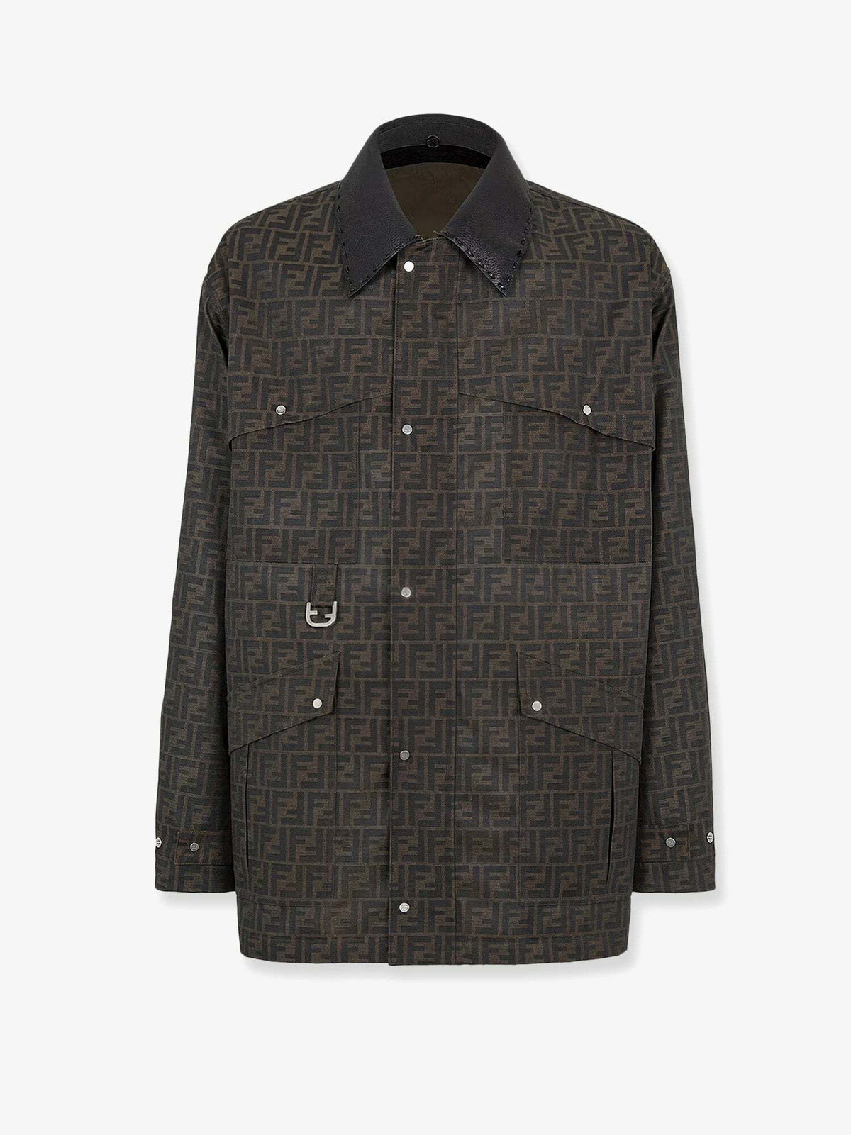 Fendi Jacket Brown Mens Fendi