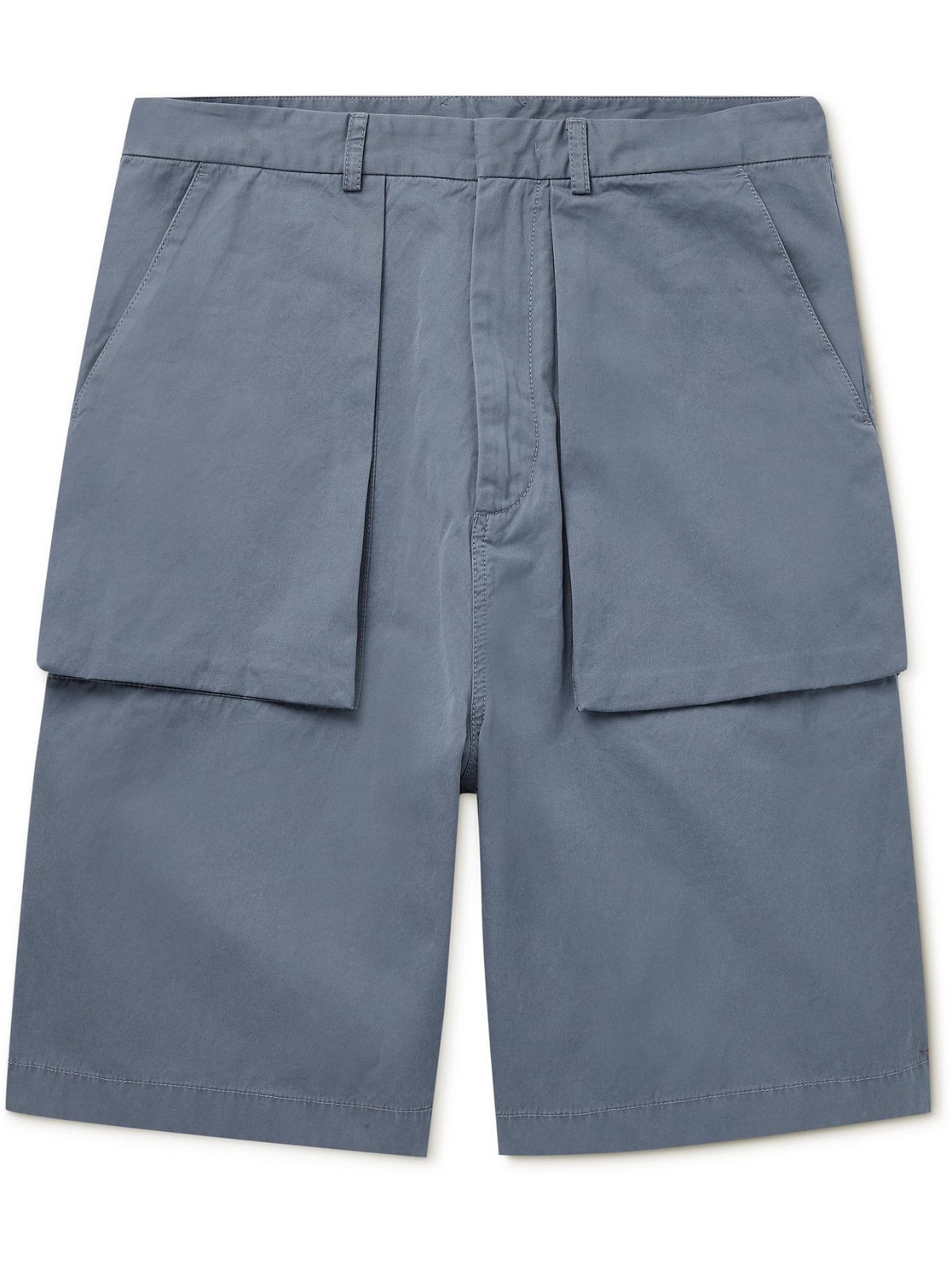 Photo: TOD'S - Cotton Shorts - Blue
