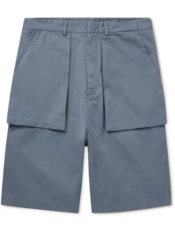 Photo: TOD'S - Cotton Shorts - Blue