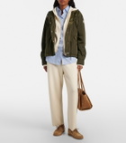 Moncler Wool and cashmere sweatpants