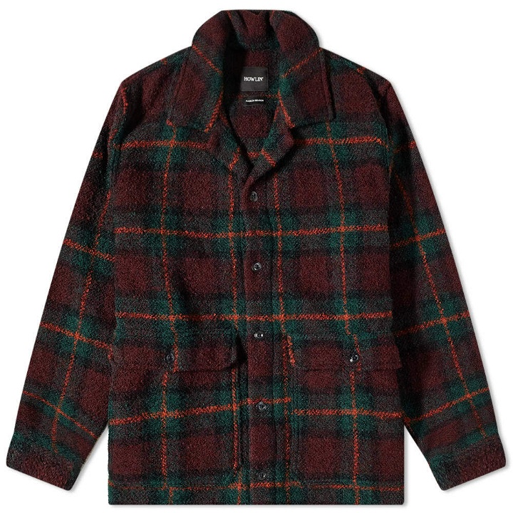 Photo: Howlin by Morrison Men's Howlin' Bass Heavy Jacket in Red Check