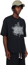 Acne Studios Black Glow-In-The-Dark T-Shirt