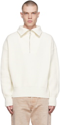 Axel Arigato White Cotton Sweatshirt