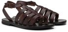 Bonpoint Kids Brown Frama Sandals