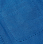 Anderson & Sheppard - Linen Shirt - Blue