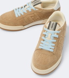 Fendi Fendi Match suede sneakers