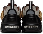 Burberry White & Black Arthur Sneakers
