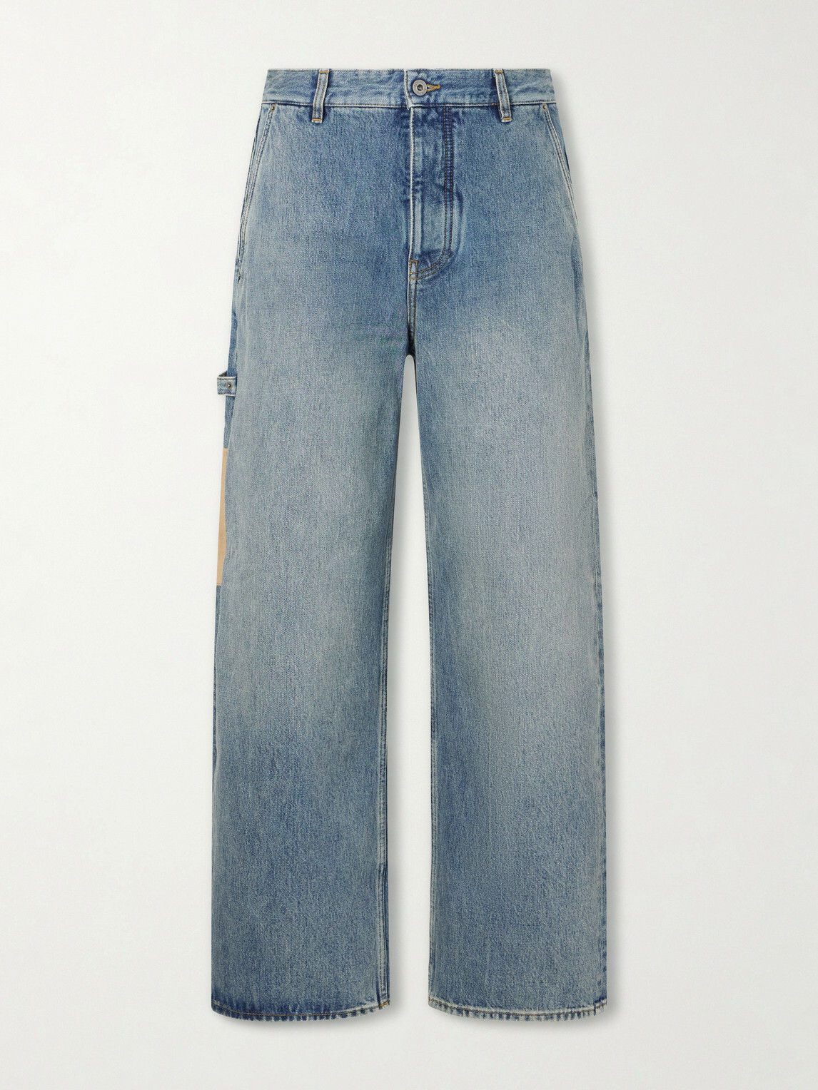 LOEWE - Wide-Leg Baggy Jeans - Blue