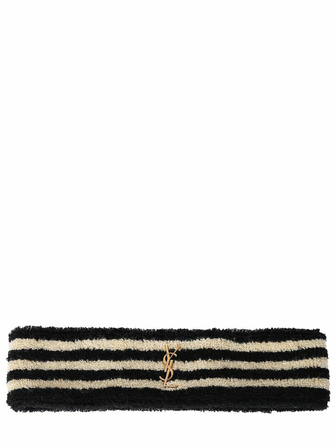 SAINT LAURENT Cotton Blend Headband Saint Laurent