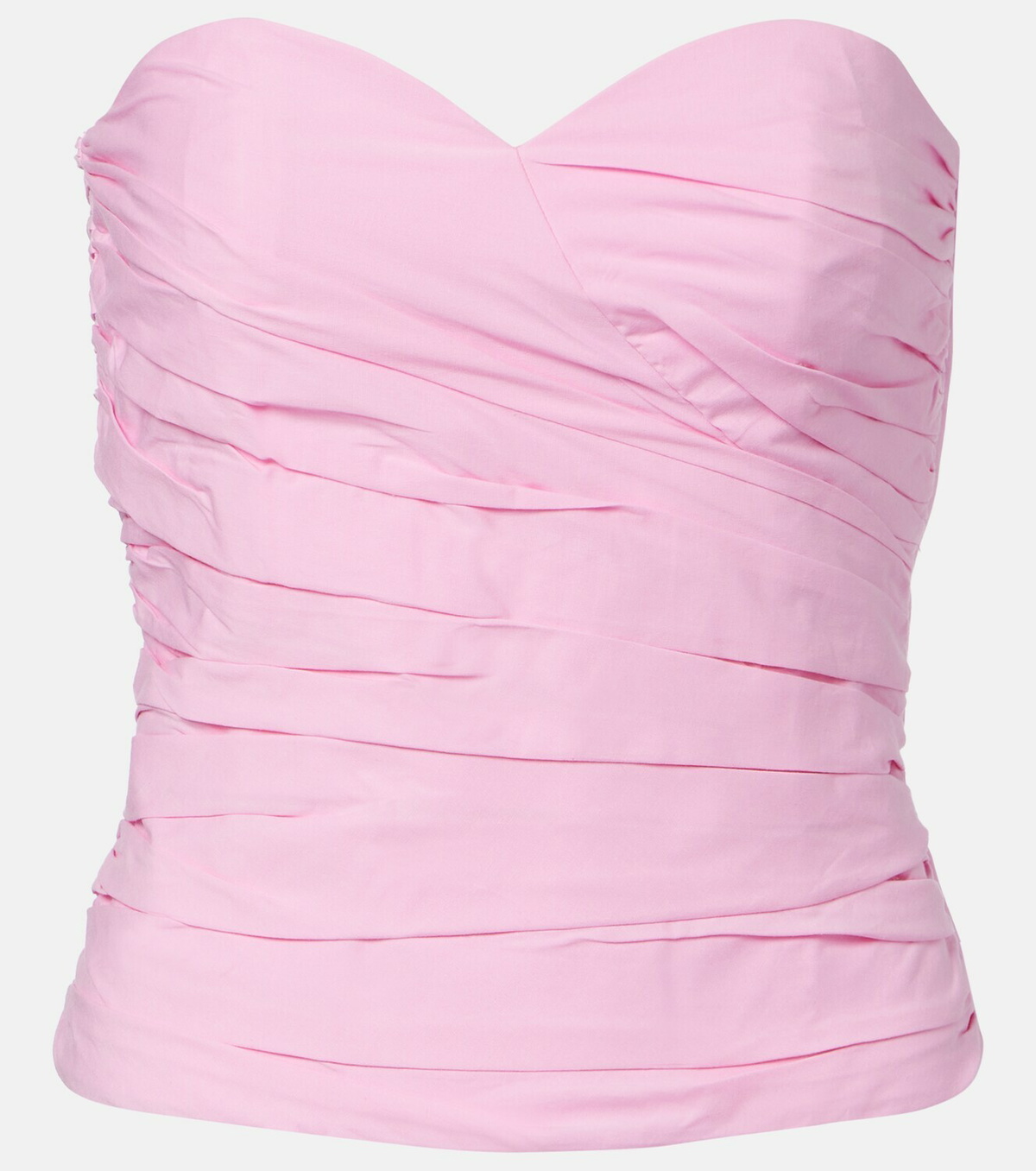 Adriana Degreas Opulence ruched cotton corset