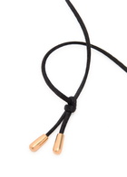 Otiumberg Knot 14kt Gold Vermeil Cord Necklace - One Size