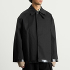 Studio Nicholson Men's x Mackintosh Short Bonded Mac in Black