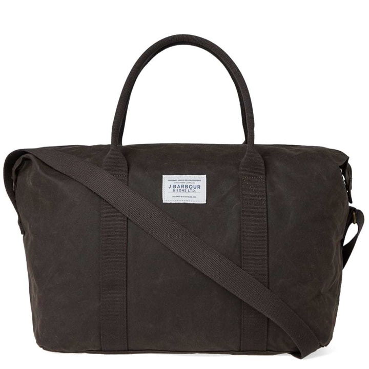 Photo: Barbour Dromond Holdall Green