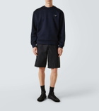 Prada Cotton-blend jersey sweatshirt