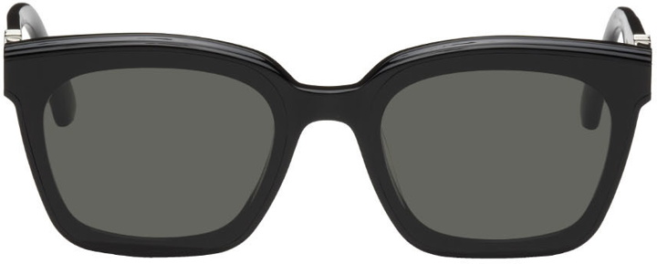 Photo: Moncler Genius Moncler Gentle Monster Black Swipe 3 Mask Sunglasses