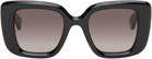 Gucci Black Butterfly Frame Sunglasses