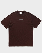 Daily Paper Etype Ss T Shirt Brown - Mens - Shortsleeves