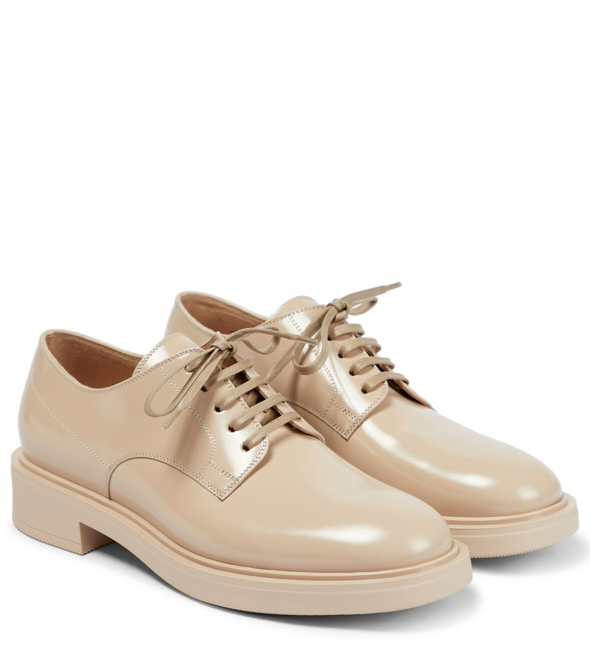Gianvito Rossi - Bobby patent leather Derby shoes Gianvito Rossi