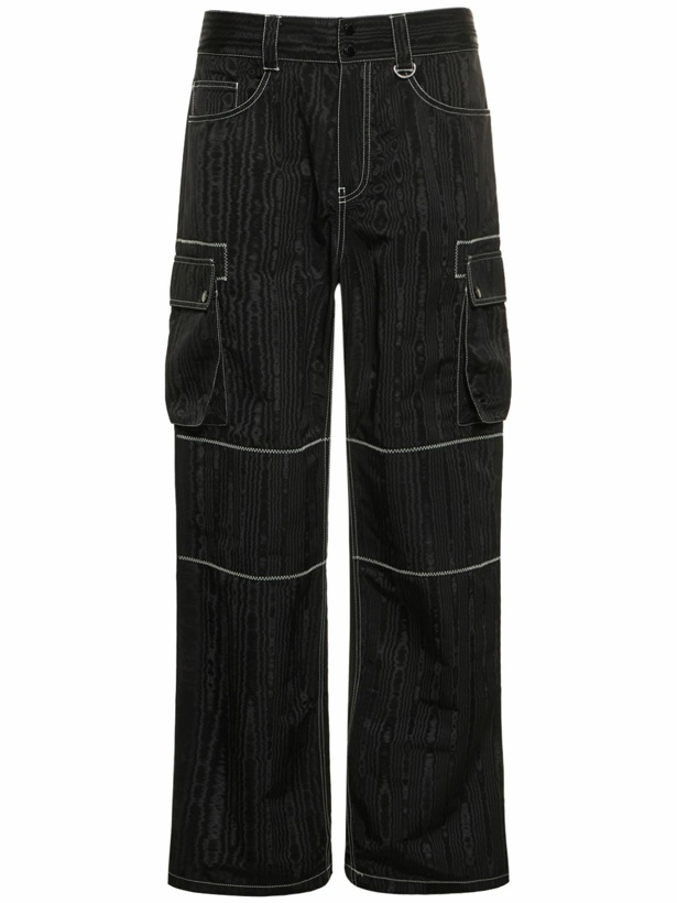 Photo: MARINE SERRE - Recycled Polyester Moiré Cargo Pants