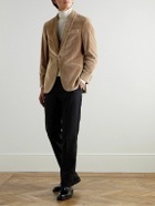 Richard James - Hyde Slim-Fit Cotton-Velvet Tuxedo Jacket - Brown