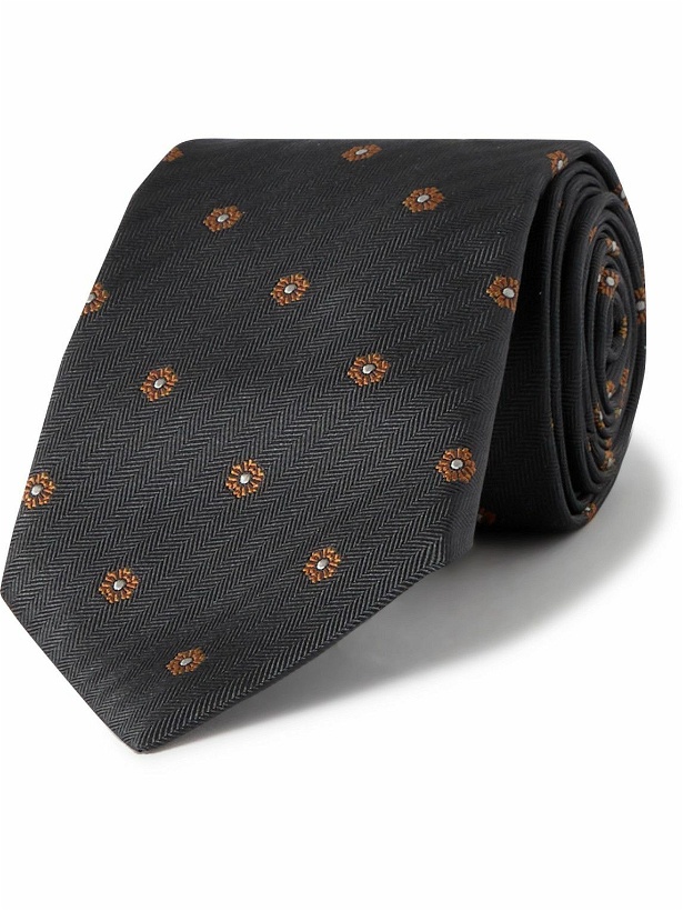 Photo: Brunello Cucinelli - 6cm Silk-Jacquard Tie