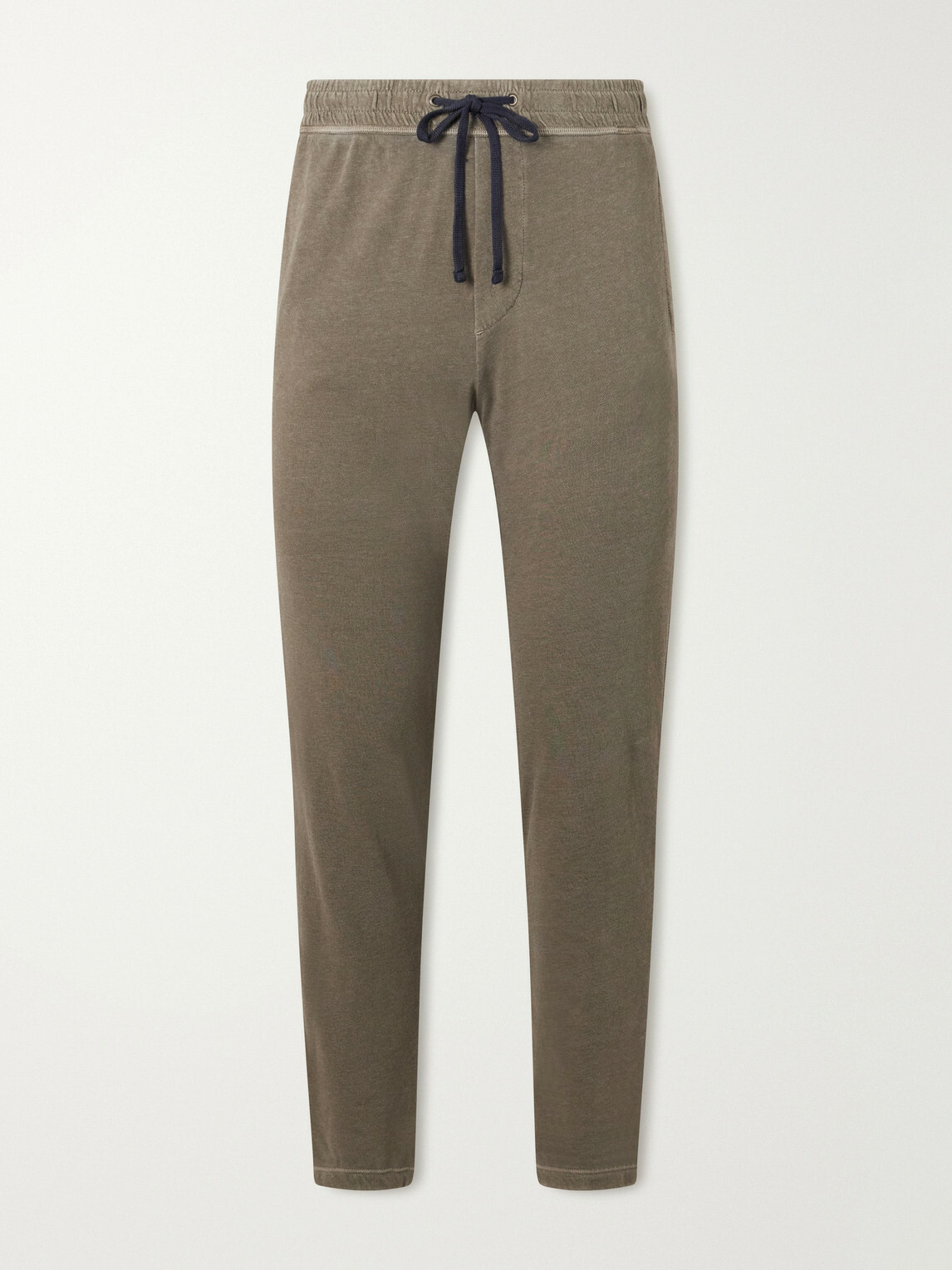 James Perse - Straight-Leg Supima Cotton-Jersey Sweatpants - Green