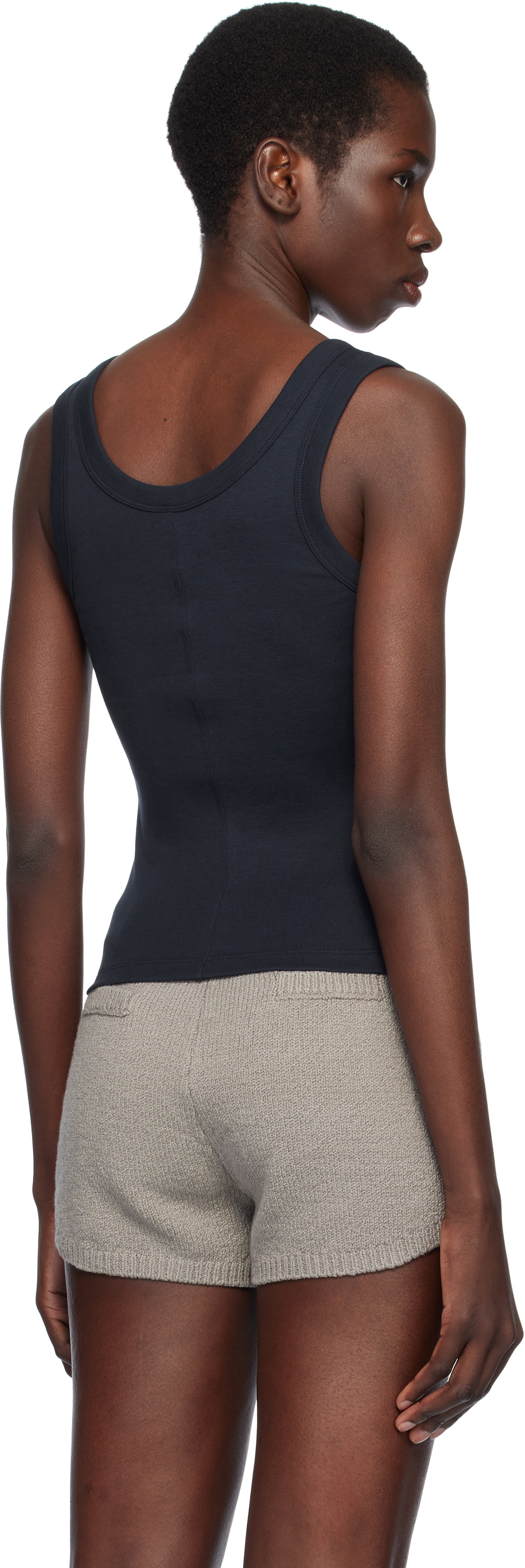 FLORE FLORE Navy Hillie Tank Top