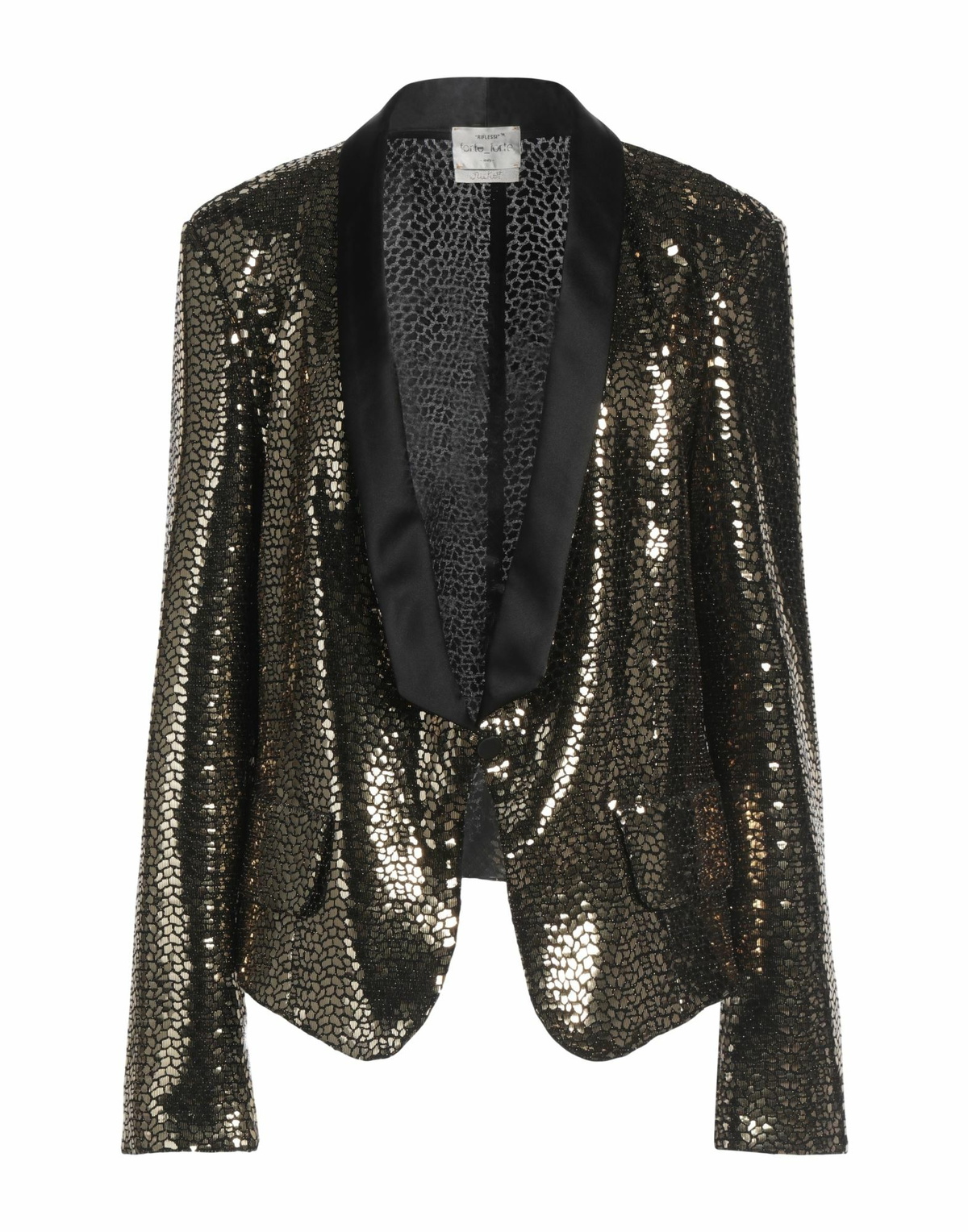 Forte_forte Womens Blazer in Gold