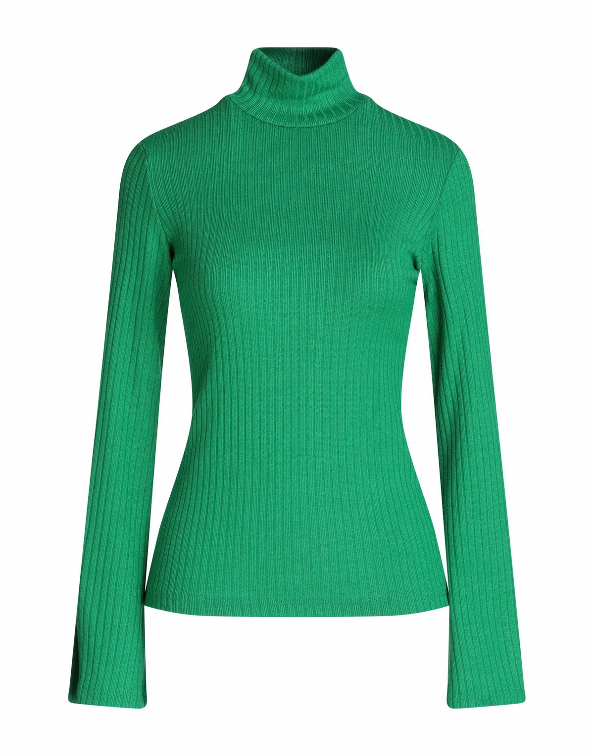 Berna Womens Turtleneck Emerald in Green