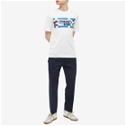 Missoni Men's Sport Logo T-Shirt in White/Multicolour Heritage