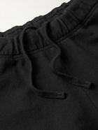 Norse Projects - Vagn Tapered Organic Cotton-Jersey Sweatpants - Black