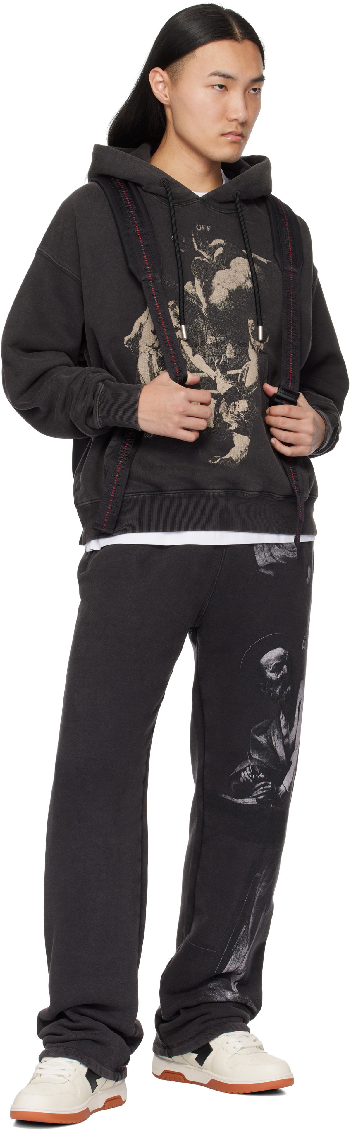Off-White Black BW S.Matthew Sweatpants