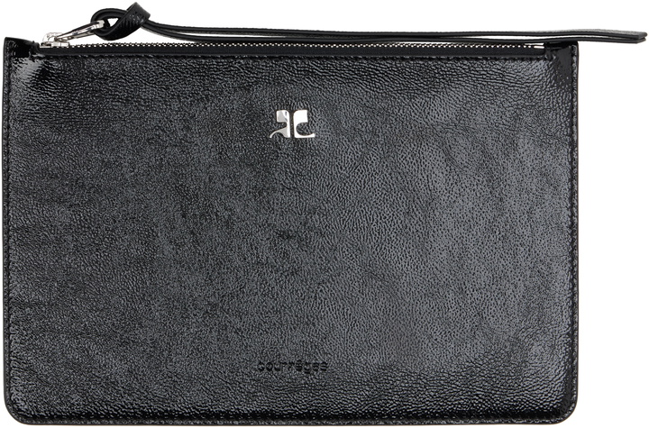 Photo: Courrèges Black AC Napalack Leather Pouch