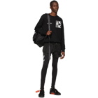 Off-White Black Half Arrows Man Sweatshirt