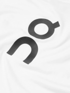 ON - Club Logo-Print Cotton-Jersey T-Shirt - White