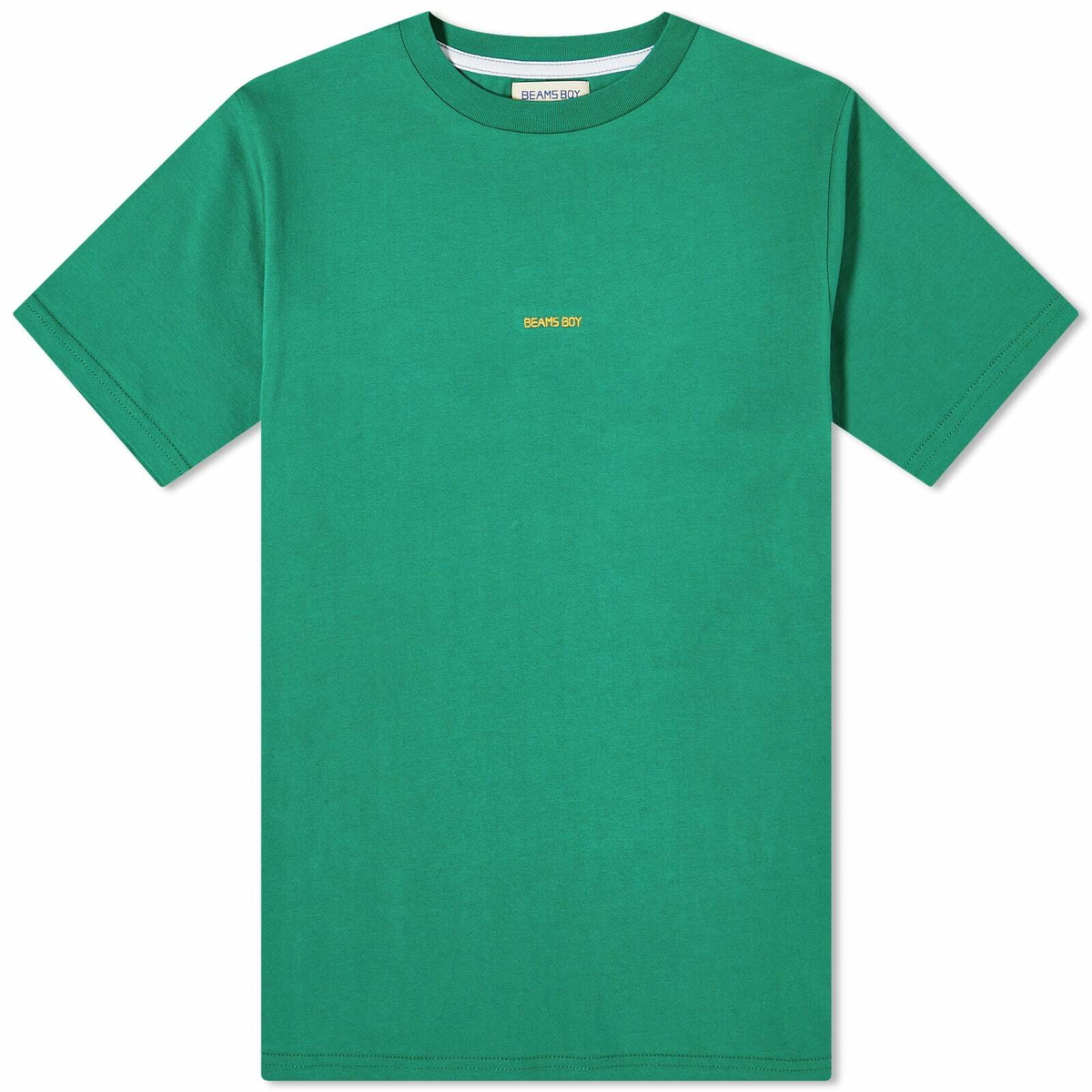 Beams Boy Women's Logo TShirt in Green Beams Boy